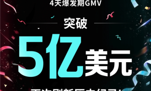 TikTok Shop美区黑五网一周末GMV破五亿！